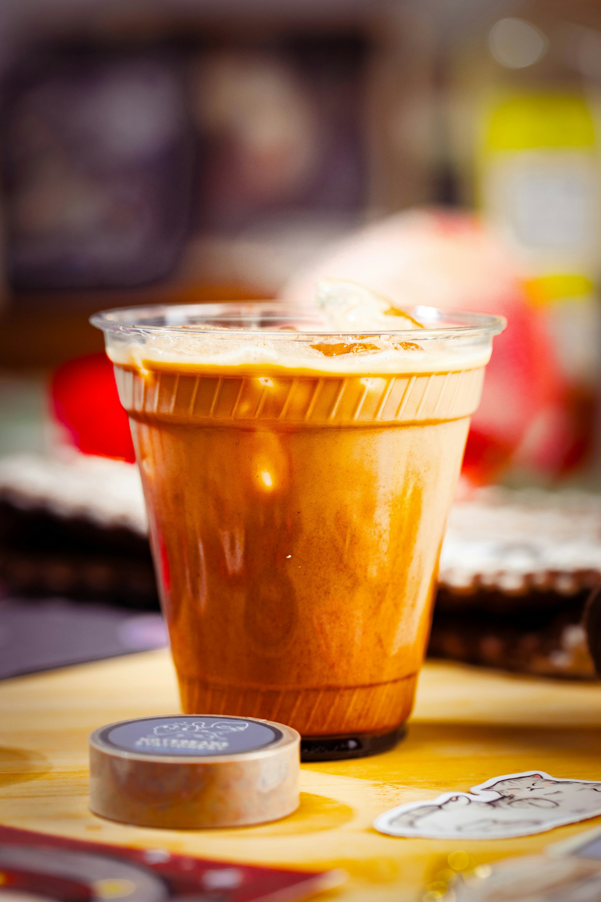 더리터 아이스 아메리카노 1리터 컵